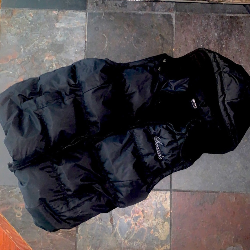 Warm fall/winter puffer vest.